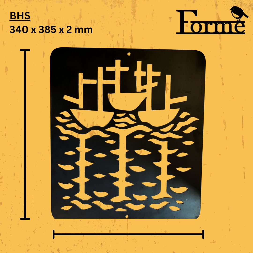 Hull BHS Steel Three Ships, Alan Boyson Wall Art Tribute / Hull City / Iconic / Yorkshire Day Gift