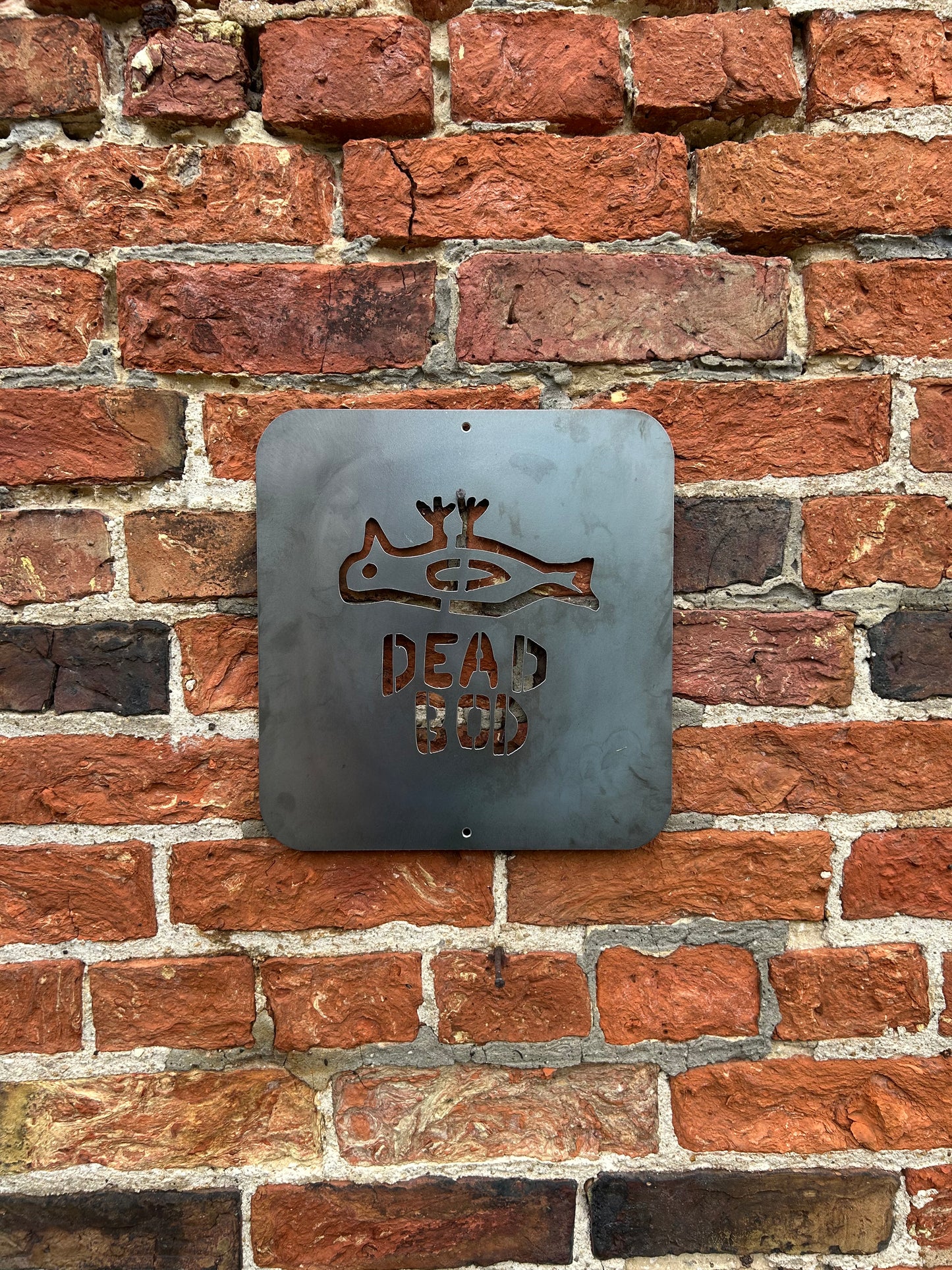 Hull 'Dead Bod' Steel Wall Art Tribute / Hull City / Iconic / Yorkshire Day Gift