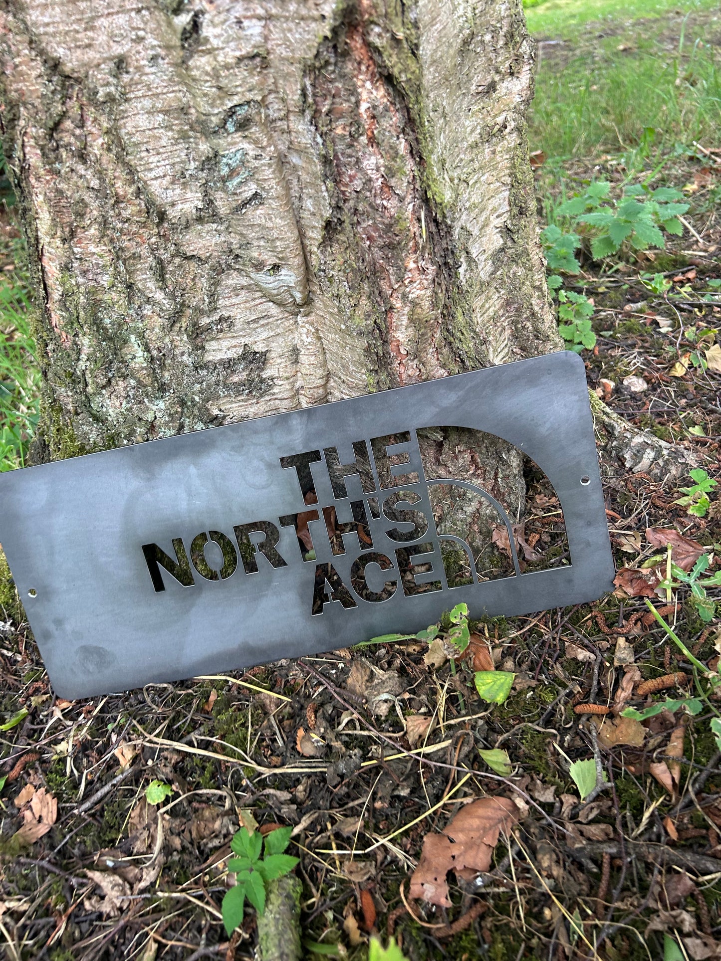 'The North's Ace' Steel Wall Art / Iconic / Yorkshire Day Gift / North of England