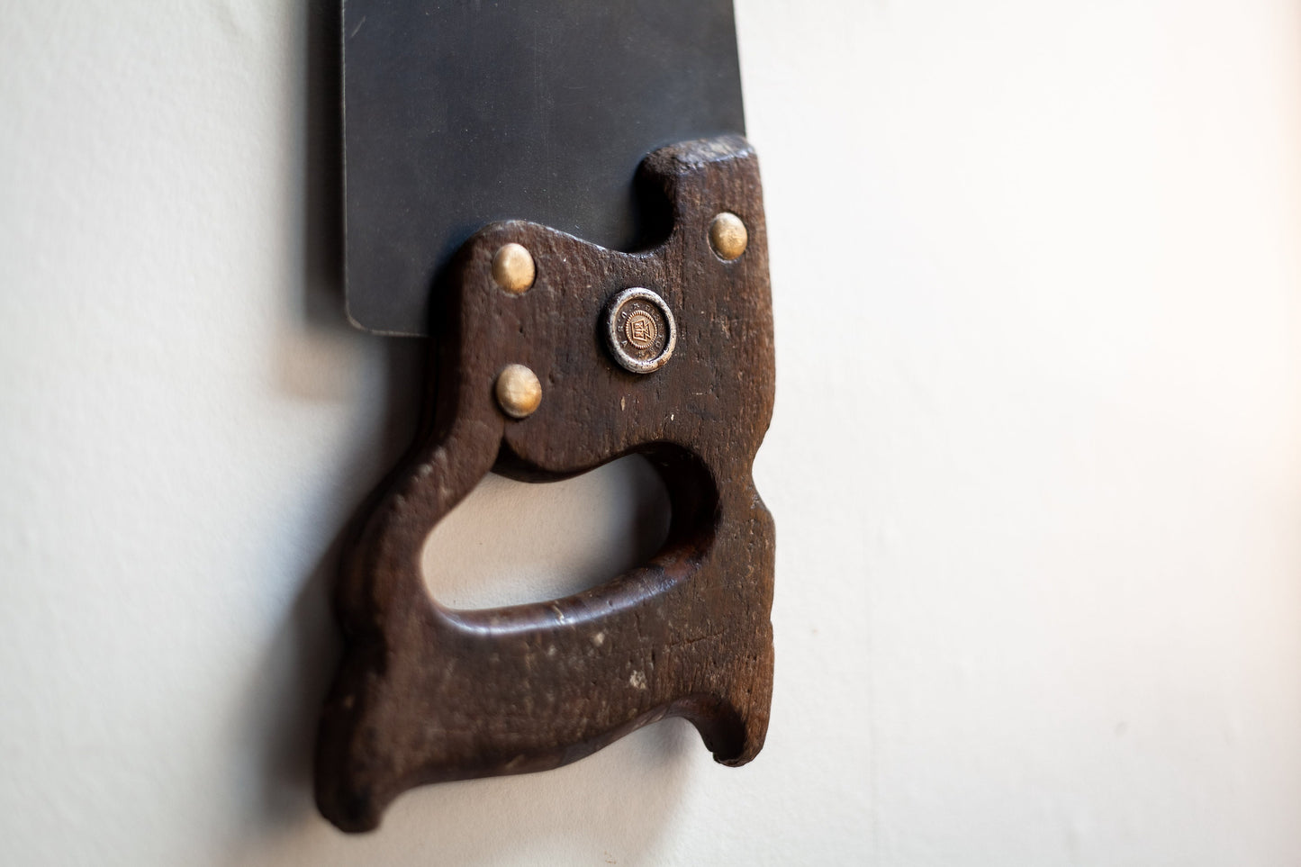 Decorative Vintage Saw Hunter And Dog Unusual Gift / Fathers Day