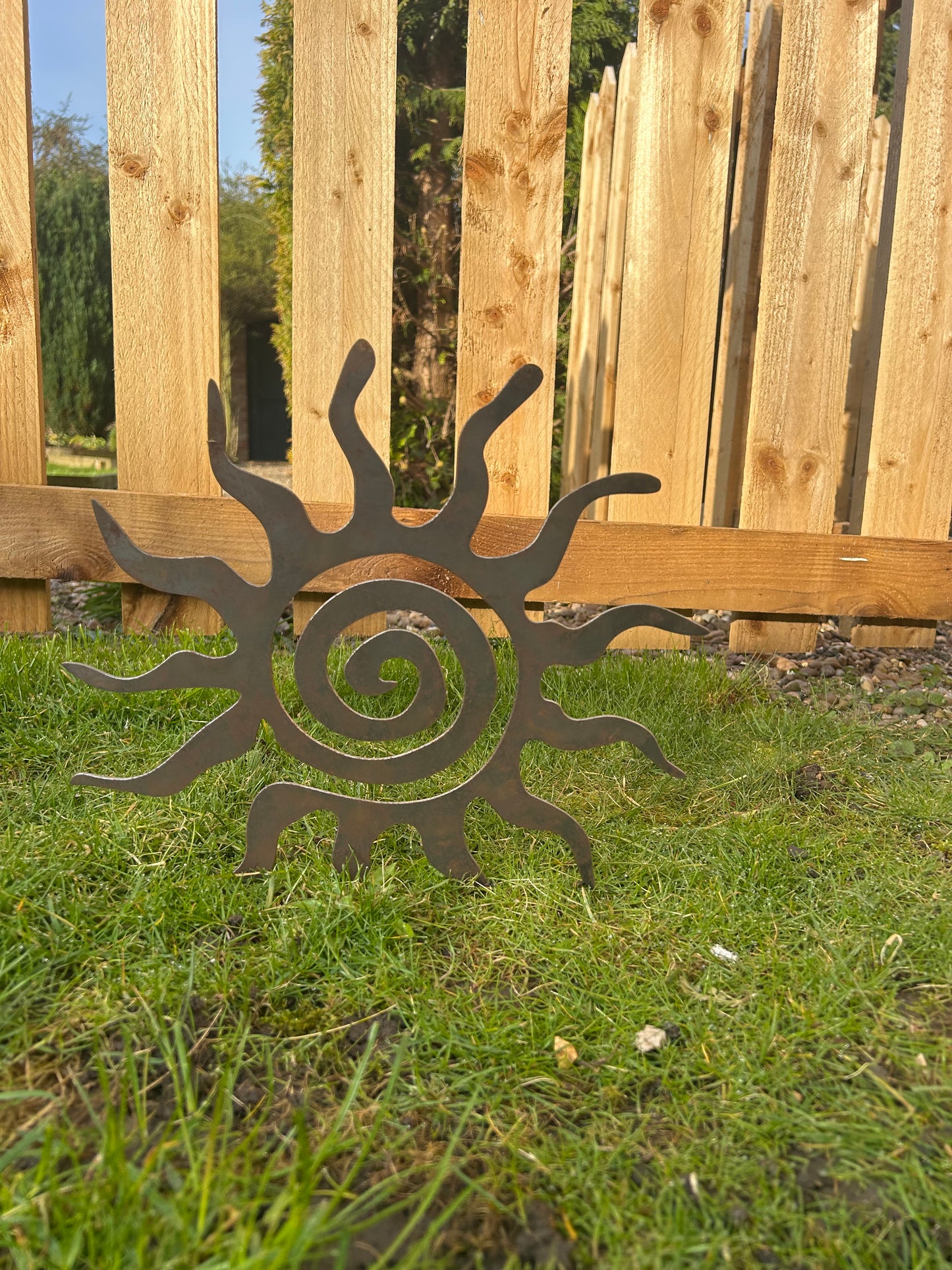 Steel Sun • Sunshine • Home & Garden Gift • Wall Art • Mothers Day