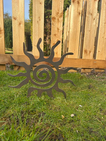 Steel Sun • Sunshine • Home & Garden Gift • Wall Art • Mothers Day