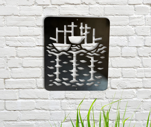Hull BHS Steel Three Ships, Alan Boyson Wall Art Tribute / Hull City / Iconic / Yorkshire Day Gift