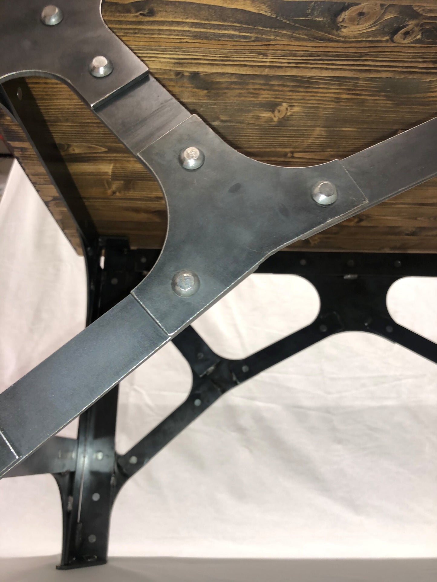 Industrial style coffee table/ furniture/ living room/ Steel/ unusual/ made in yorkshire