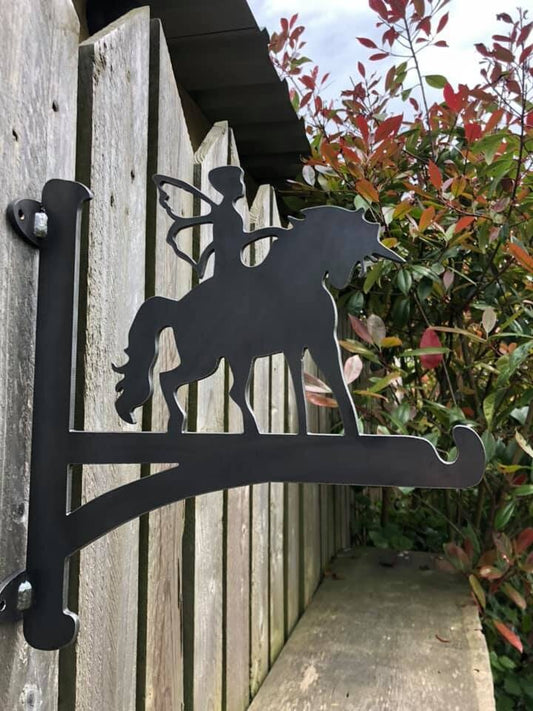 Fairy Unicorn Hanging Basket Bracket