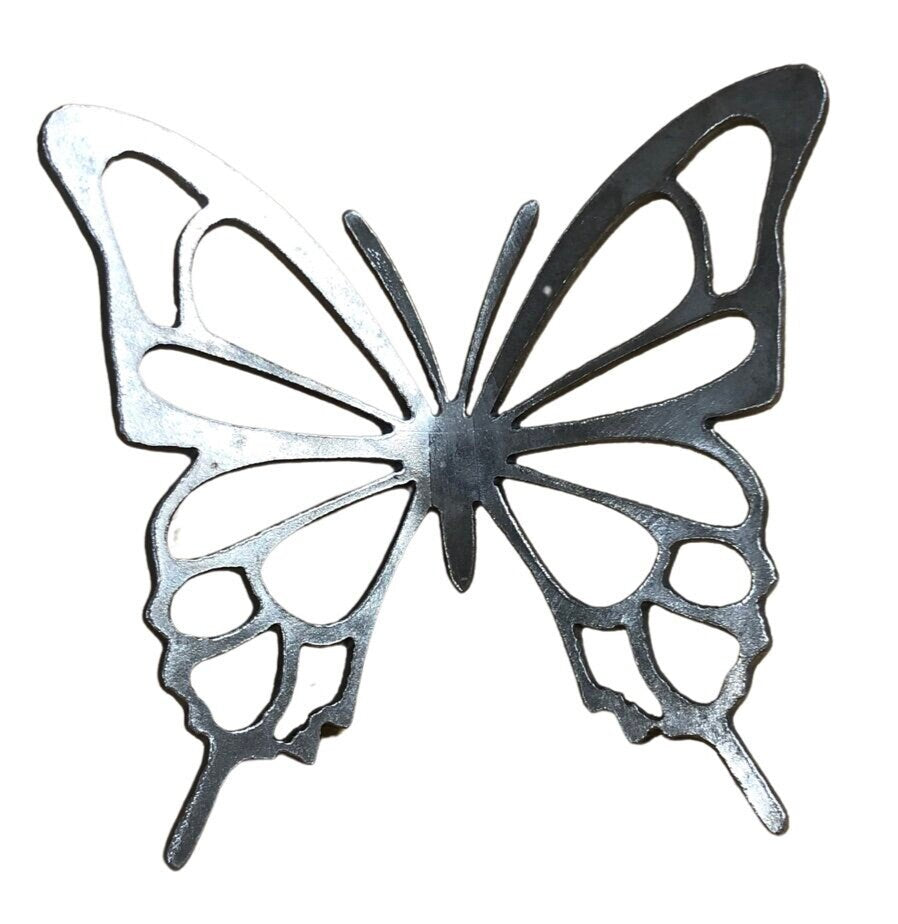 Polly The Butterfly - Small Wall Mounted Butterfly  Garden Ornament  Entomology  Rusty Butterfly  Mothers Day