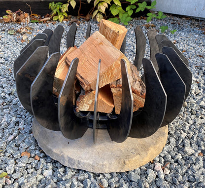 Terry Steel Fire Pit / 4mm Mild Steel / Garden / Family / Outdoors / Cooking / Camping