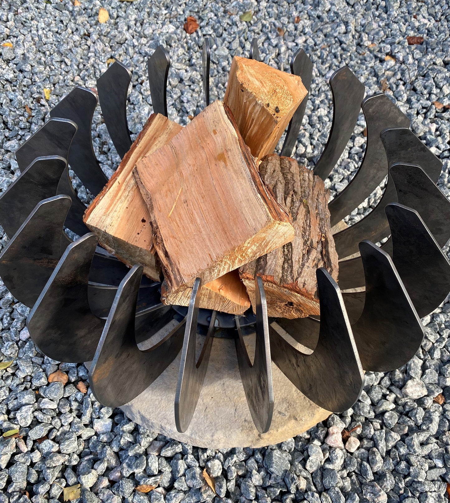 Terry Steel Fire Pit / 4mm Mild Steel / Garden / Family / Outdoors / Cooking / Camping