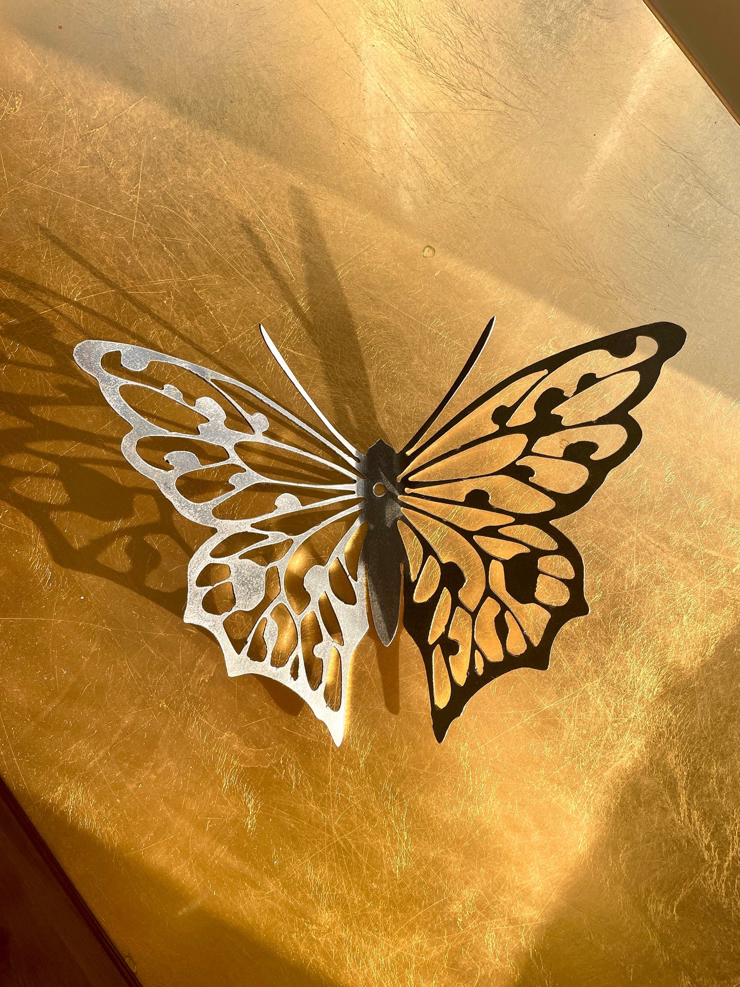 Betty Butterfly - Steel Butterfly Wall Art   Rusty Garden Ornament  Entomology  Mothers Day