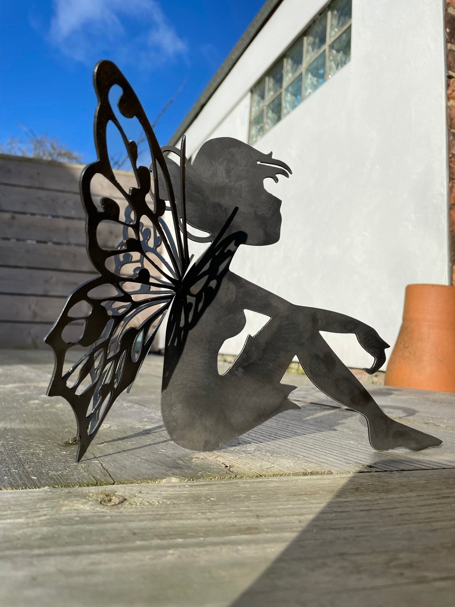 Doris - The Fairy Butterfly / Garden Ornament / Tinkerbell / Mothers Day