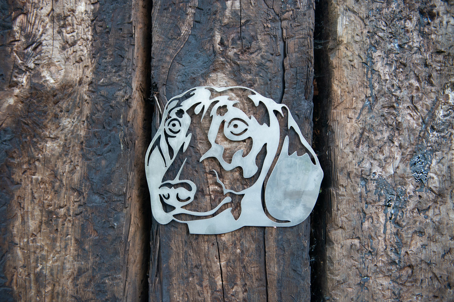Steel Dachshund Head  Sausage Dog Gift  Present  Pet Portrait  Metal Dog Head  Home & Garden