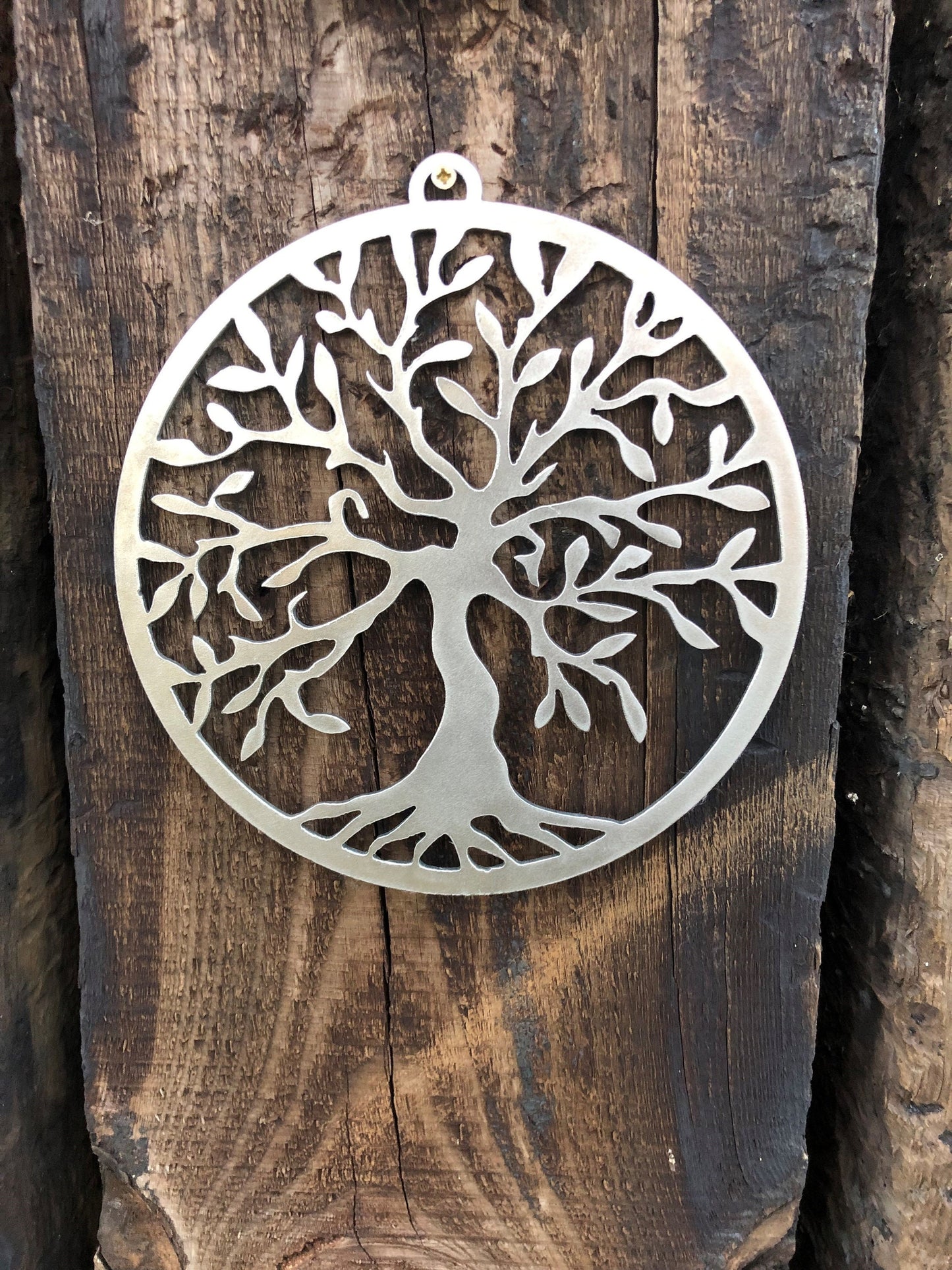 Small Steel Tree Of Life, Garden, Kitchen, Living Room, Gift, Family, Mothers Day