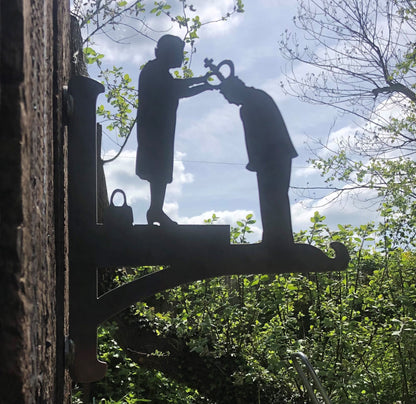 The Passing Of The Crown . Coronation . Hanging Basket Bracket
