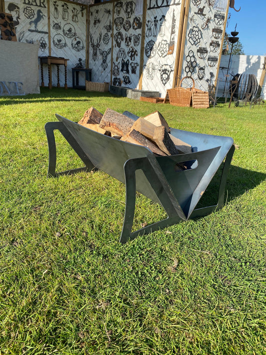 Gerry Steel Fire Pit - Portable/Collapsible