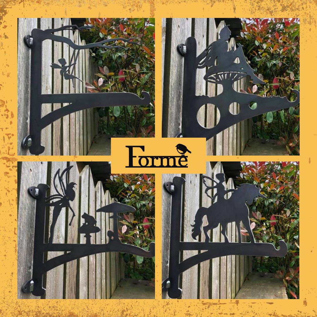 Butterfly Fairy Hanging Basket Bracket