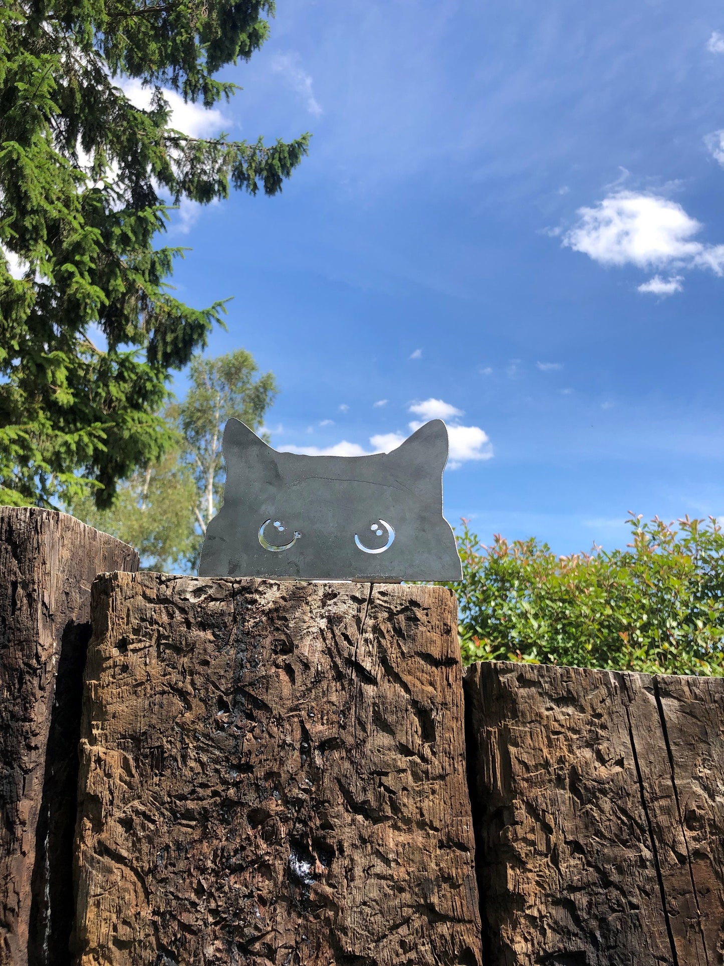 Peeping Tom Cat Fence Topper